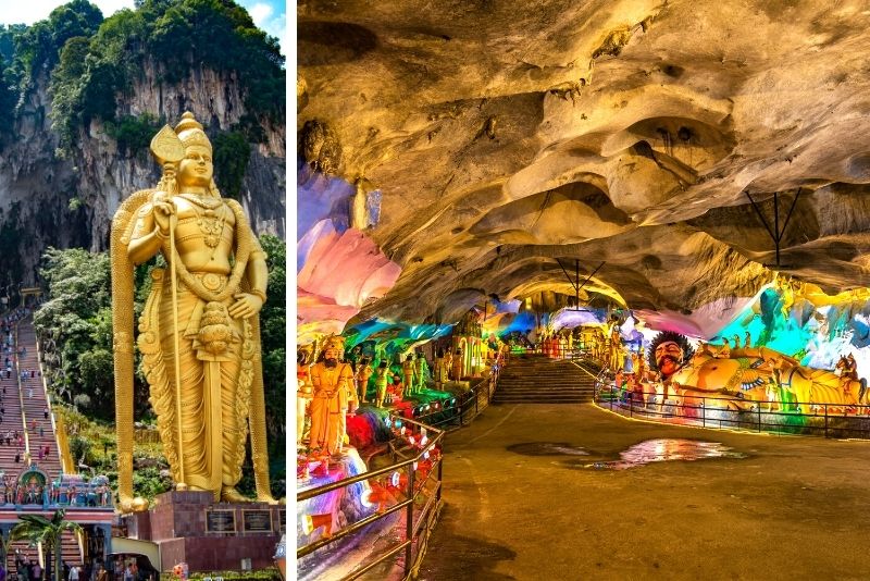 6 – Climb 272 steps at the Batu Caves