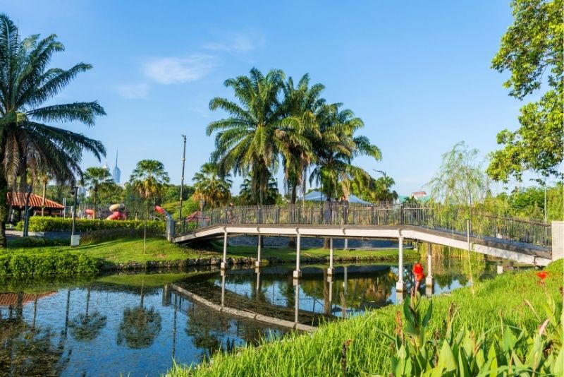 42 – Take a look at one of the city’s great urban parks, Taman Tasik Titiwangsa
