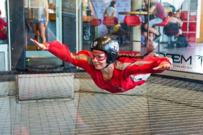 62 – Try a one of a kind experience at Windlab Indoor Skydiving